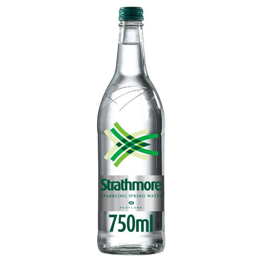Strathmore Sparkling Spring Water 750ml (Pack of 12) - Bulkbuydirect
