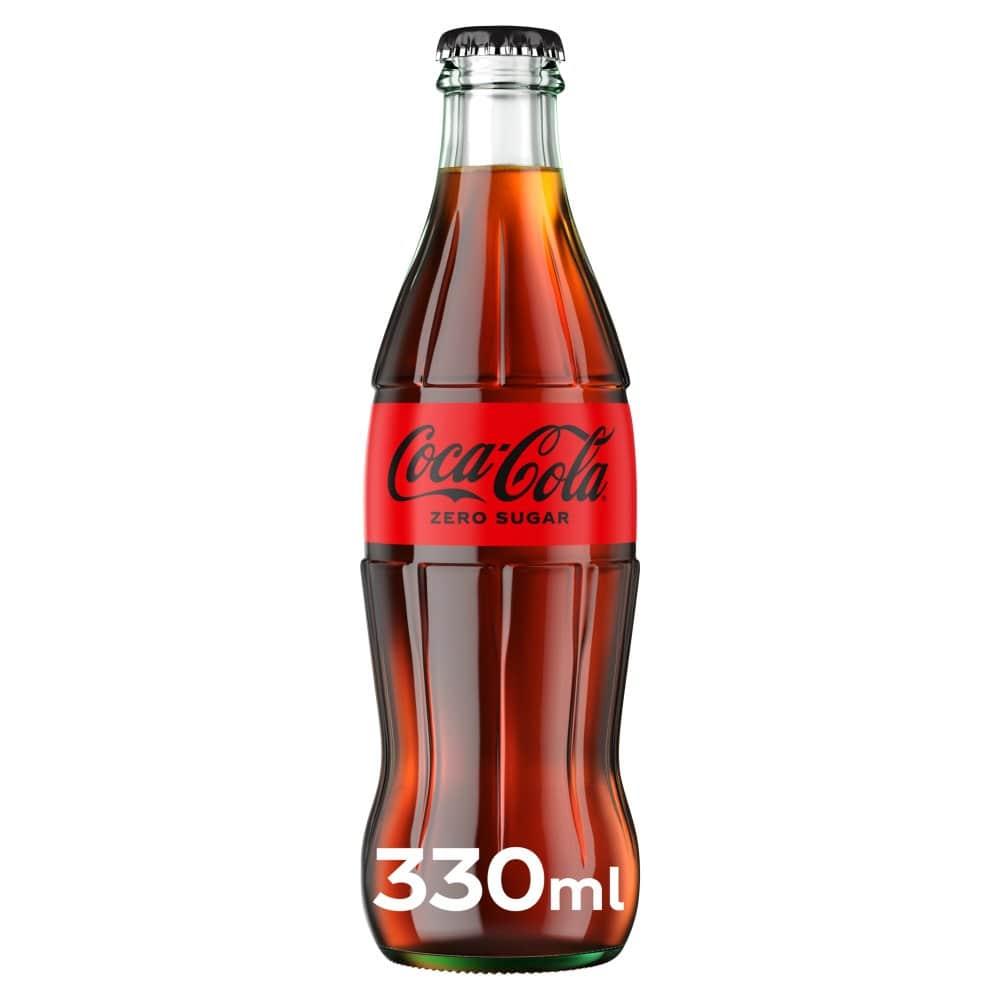 Coca-Cola Zero Sugar 24 x 330ml (Pack of 24) - Bulkbuydirect
