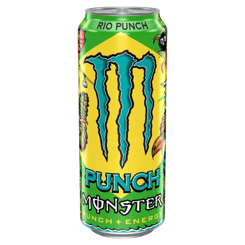 Monster Rio Puncch 12 x 500ml (Pack of 12) - Bulkbuydirect