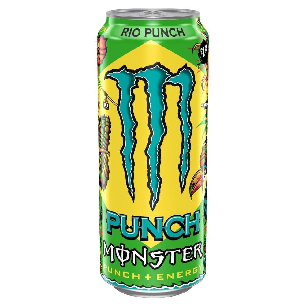 Monster Rio Puncch 12 x 500ml PM1.75 - Bulkbuydirect