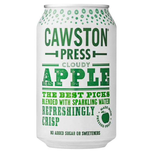 Cawston Press Sparkling Cloudy Apple 24 x 330ml (Pack of 24) - Bulkbuydirect