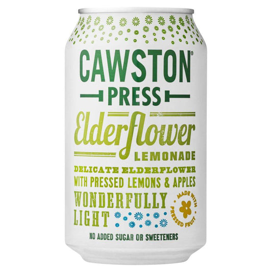 Cawston Press Sparkling Elderflower Lemonade 24 x 330ml (Pack of 24) - Bulkbuydirect
