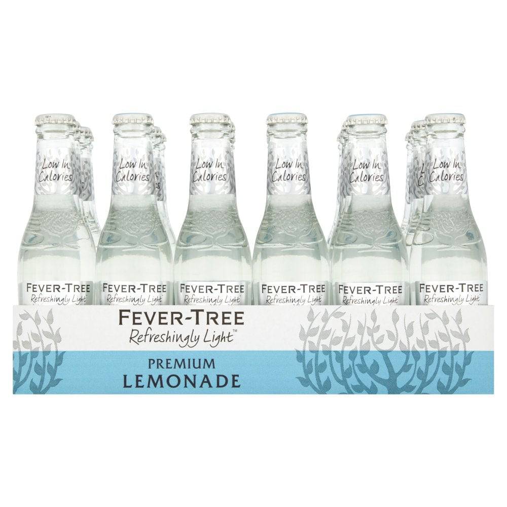 Fever-Tree Refreshingly Light Premium Lemonade 24 x 200ml (Pack of 24) - Bulkbuydirect