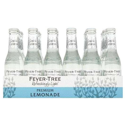 Fever-Tree Refreshingly Light Premium Lemonade 24 x 200ml (Pack of 24) - Bulkbuydirect