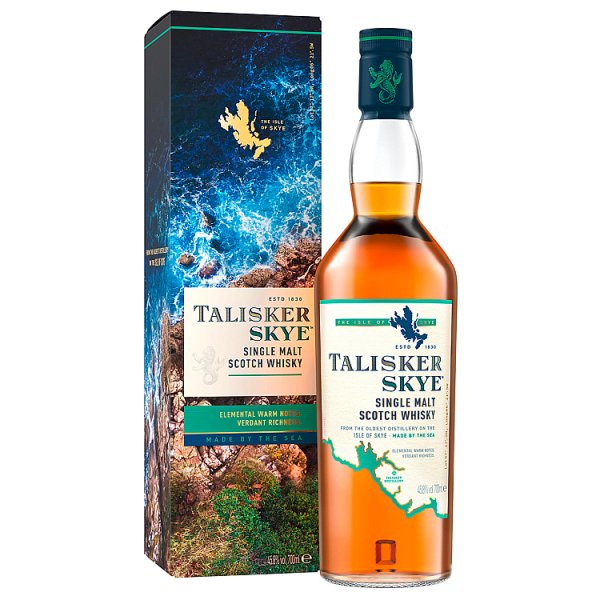 Talisker Skye Single Malt Scotch Whisky 45.8% vol 70cl (Pack of 6)