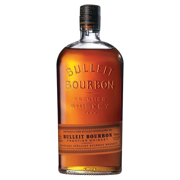 Bulleit Bourbon Frontier Whiskey 45% vol 70cl Bottle (Pack of 1)