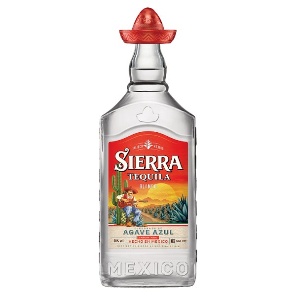 Sierra Tequila Blanco 70cl (Pack of 6)