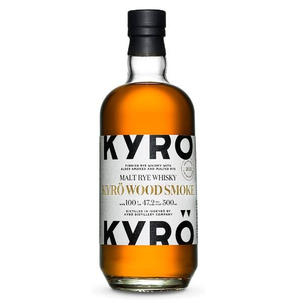 Kyro Wood Smoke Malt Rye Whisky 70cl (Pack of 1)