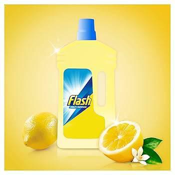 Flash Multipurpose Floor Liquid Crisp Lemon 6x1L - Bulkbuydirect