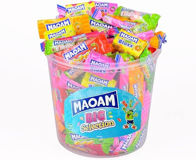 Maoam Big Selection Sweets Tub 1x 1.140g (Pack of 1) - Bulkbuydirect