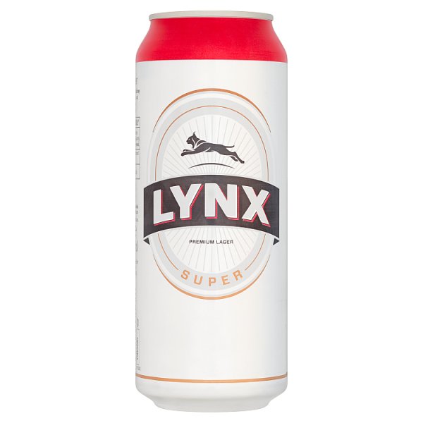 Lynx Super Premium Lager 500ml (Pack of 24)