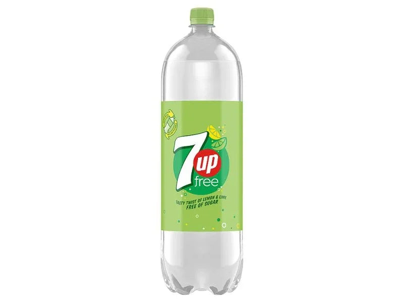 7UP Zero Sugar Free Lemon & Lime Bottles 6 x 2L PM1.99 - Bulkbuydirect