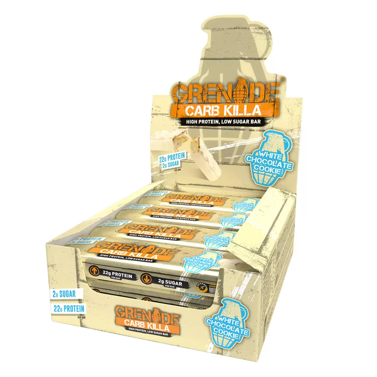 White Chocolate Cookie Flavour 12 x 60g