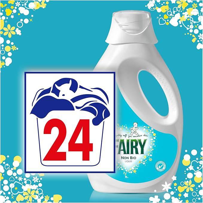Fairy Non Bio Washing Liquid Gel 24 Washes - Bulkbuydirect