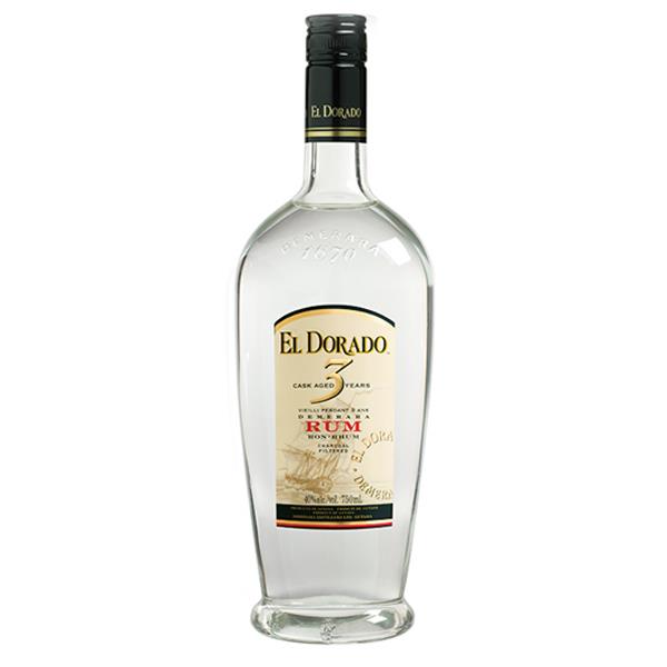 El Dorado 3 YO Rum 70cl (Pack of 1)