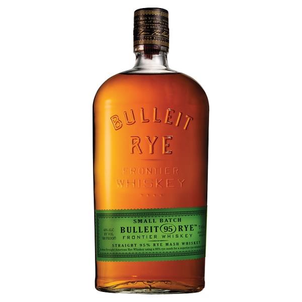 Bulleit 95 Rye Bourbon Frontier Whiskey 45% vol 70cl Bottle (Pack of 1)