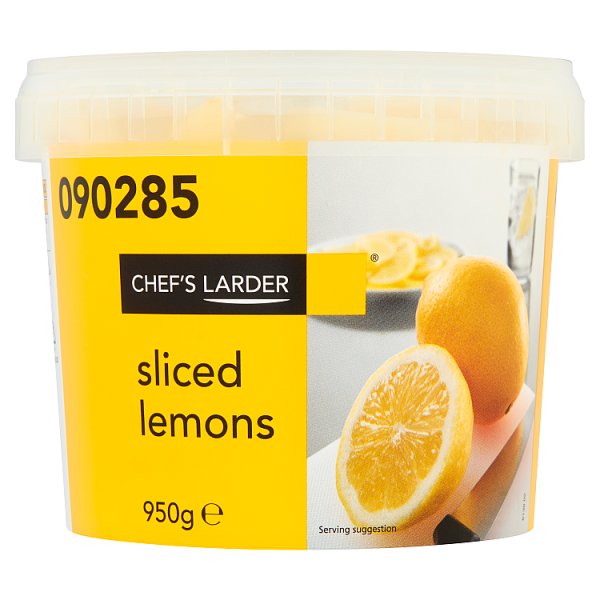 Chef's Larder Sliced Lemons 950g (Pack of 6)