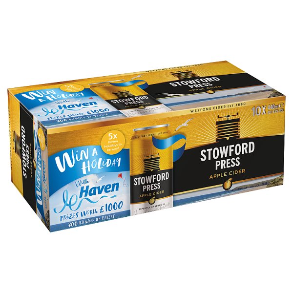 Stowford Press Apple Cider 10 x 440ml (Pack of 2)
