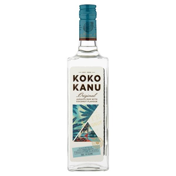 Koko Kanu Original Jamaica Rum with Coconut Flavour 70cl (Pack of 1)