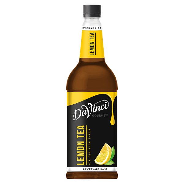 DaVinci Gourmet Lemon Tea Ice Tea Base Syrup 1L (Pack of 6)