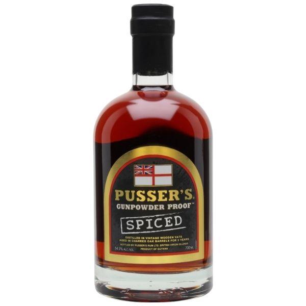 Pussers Rum Gunpowder Spiced Navy Rum 70cl (Pack of 1)