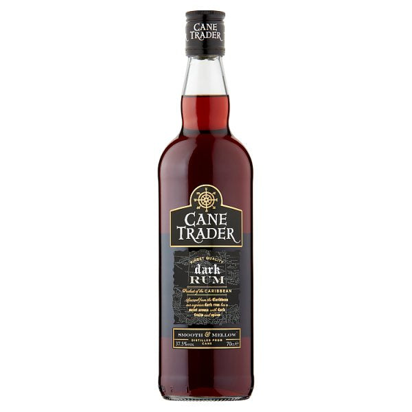Cane Trader Dark Rum 70cl (Pack of 1)