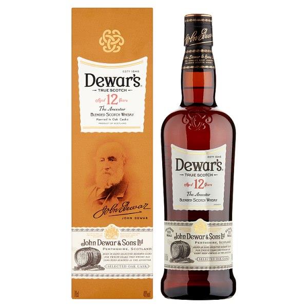 Dewar's Blended Scotch Whisky 700ml (Pack of 1)