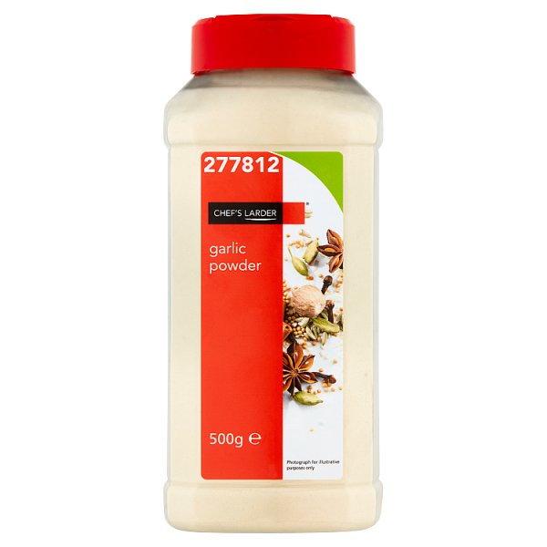 Chef's Larder Garlic Powder 500g (Pack of 6)