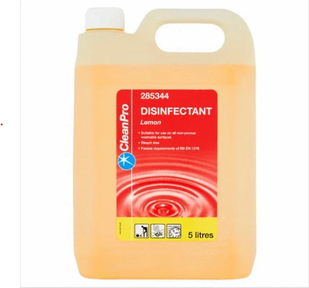 CleanPro Disinfectant Lemon 5 Litres (Pack of 2) - Bulkbuydirect
