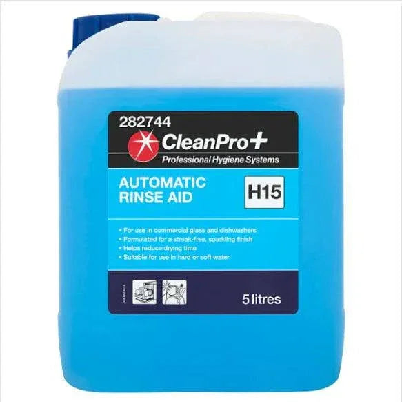 CleanPro+ Automatic Rinse Aid H15 5 Litres (Pack of 1) - Bulkbuydirect