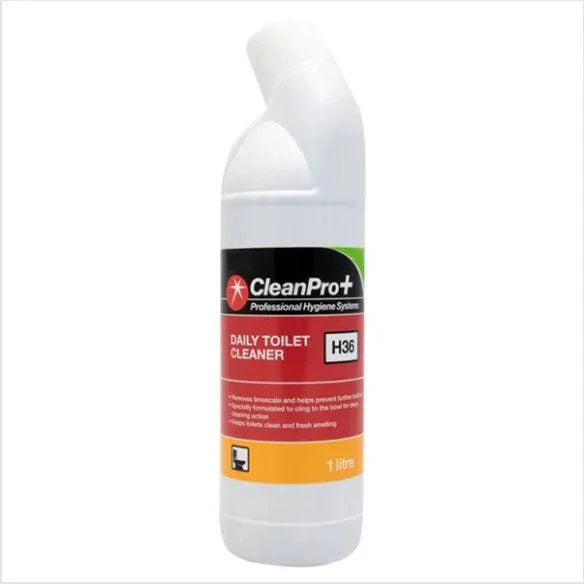 CleanPro+ Daily Toilet Cleaner H36 1 Litre (Pack of 1) - Bulkbuydirect