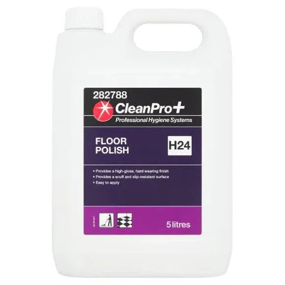 CleanPro+ Floor Polish H24 5 Litres (Pack of 2) - Bulkbuydirect