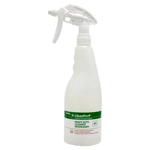 CleanPro+ Heavy Duty Cleaner Degreaser H1 (Empty Bottle) (Pack of 10) - Bulkbuydirect