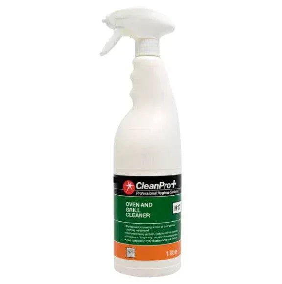 CleanPro+ Oven and Grill Cleaner H17 1 Litre (Pack of 6) - Bulkbuydirect