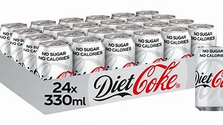 Diet Coca-Cola 330ml Cans (Case of 24) - Wholesale Resale Pack for Guilt-Free Refreshment