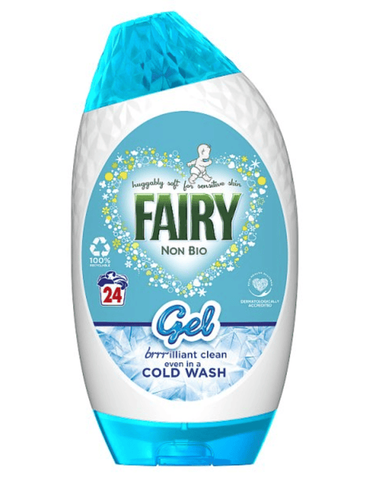 Fairy Non Bio Washing Liquid Gel 24 Washes - Bulkbuydirect