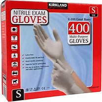 Kirkland Signature Nitrile Gloves Small 2x200pk