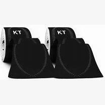 KT Elastic Sports Tape (Black) 2pk - Bulkbuydirect