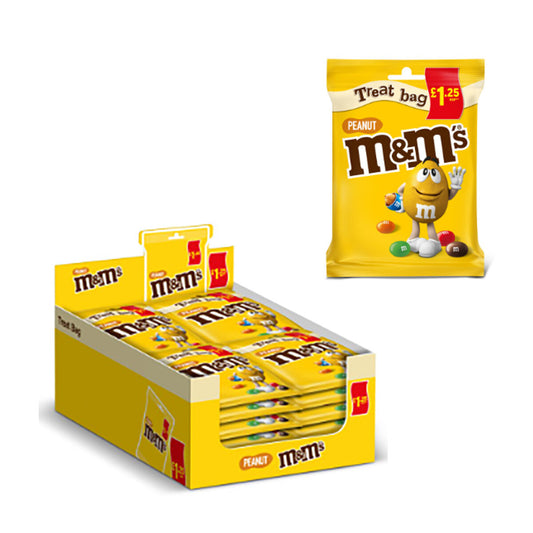 M&M Peanut 16x82g: A Crunchy and Colorful Chocolate Fiesta