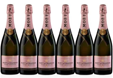 Moët & Chandon Champagne Rosé Impérial Brut 750ml (Case of 6 bottles)