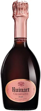 NV Rose, Ruinart Champagne - case of six 75cl bottles - Bulkbuydirect