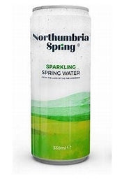 Northumbria Spring Sparkling Spring Water 12x330ml