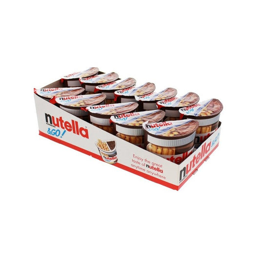 Nutella & Go 12x48g: A Perfectly Portable Hazelnut Delight