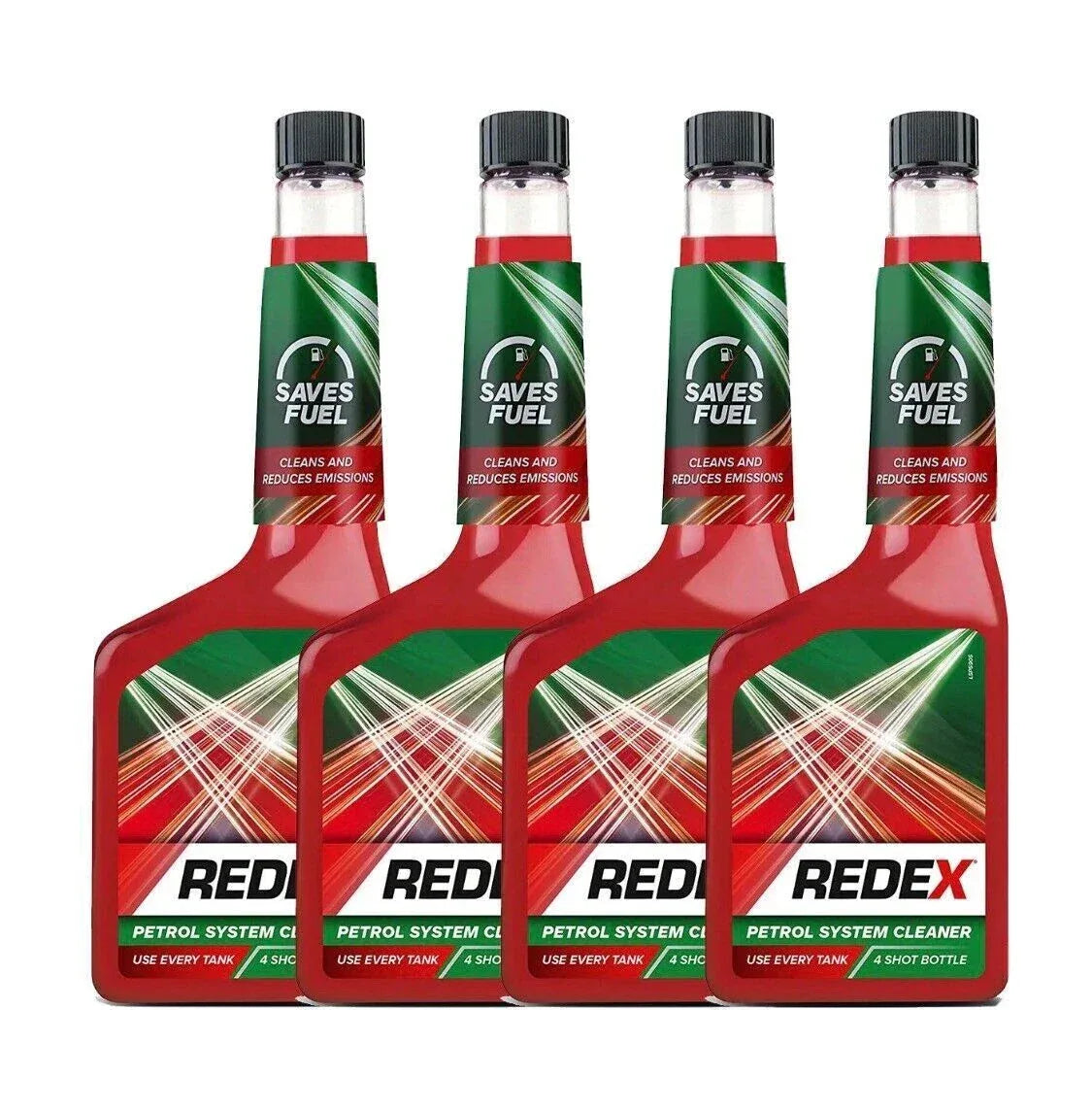 Redex Petrol System Cleaner - 500ml, Pack of 4: Elevate Your Petrol Engine's Performance - Bulkbuydirect