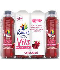 Rubicon Spring Vits Cherry/Pomegranate 12x500ml PM1.29 - Bulkbuydirect