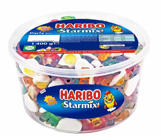 Haribo Starmix 1.4kg - A Galaxy of Gummy Delights for Every Occasion