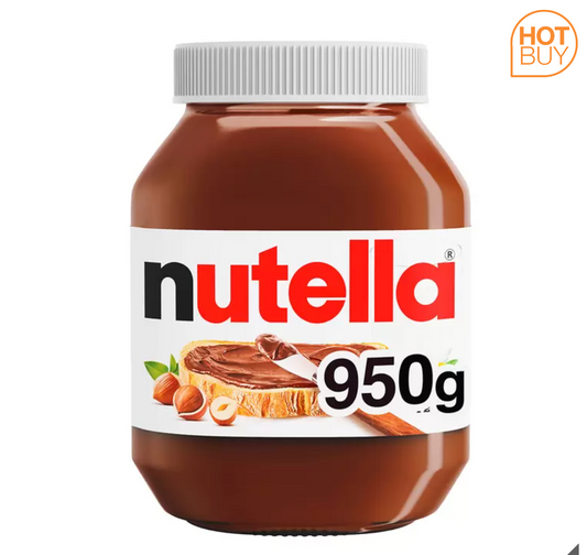 Nutella Hazelnut Spread, 950g - Indulge in Rich and Creamy Sweetness
