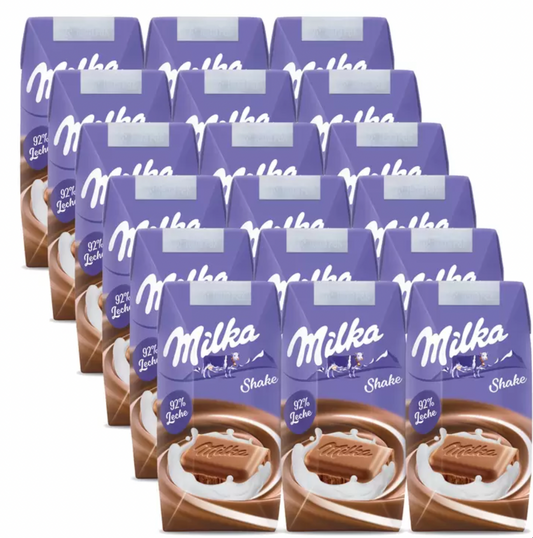 Milka Shake, 18 x 200ml - Velvety Smooth Chocolate Indulgence