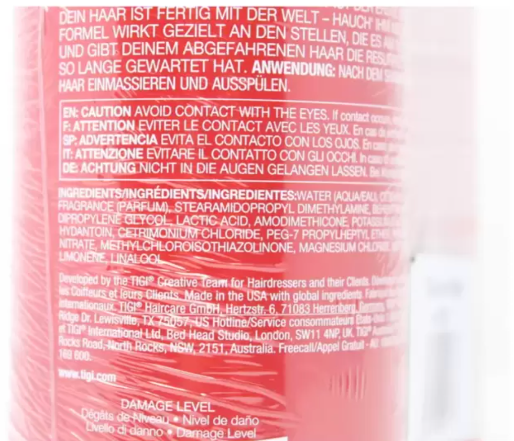TIGI Bed Head Level 3 Resurrection Shampoo & Conditioner, 2 x 750ml: Revitalise and Strengthen Your Hair