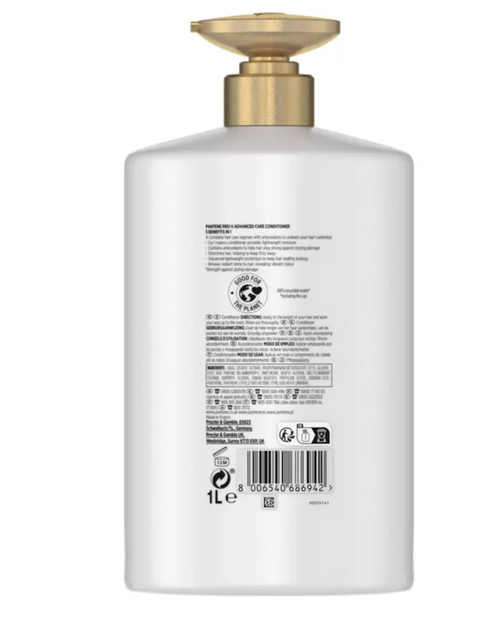 Pantene Advanced Care 5-in-1 Shampoo 1L